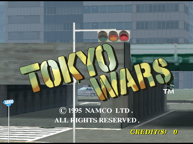 Tokyo Wars (Rev. TW2 Ver.A) Title Screen
